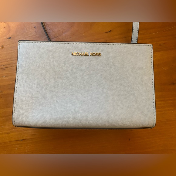 NWT Michael Kors baby blue crossbody
